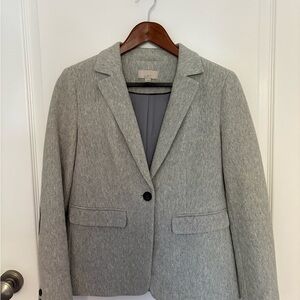 LOFT Women's Heather Gray Blazer
